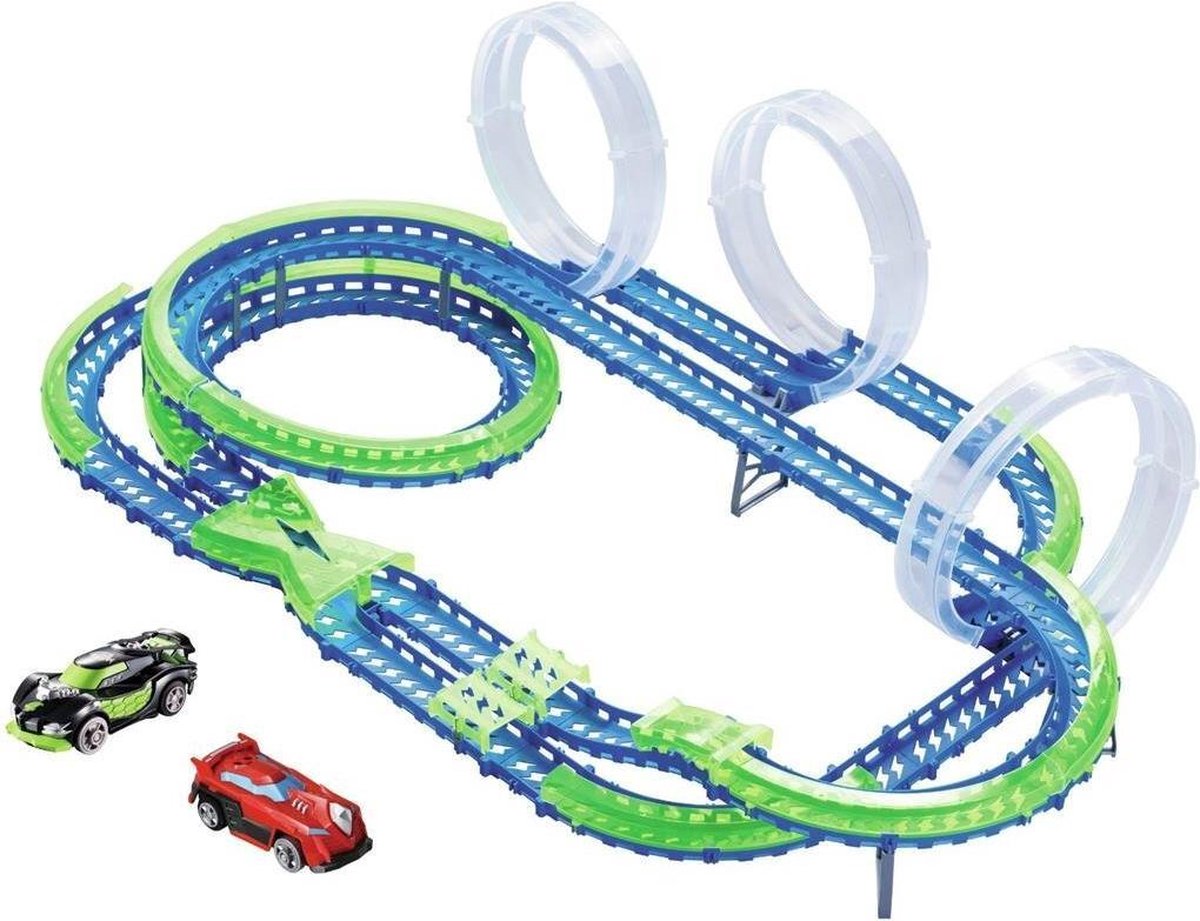 Wave Racers Mega Match Racebaan + 2 Auto's