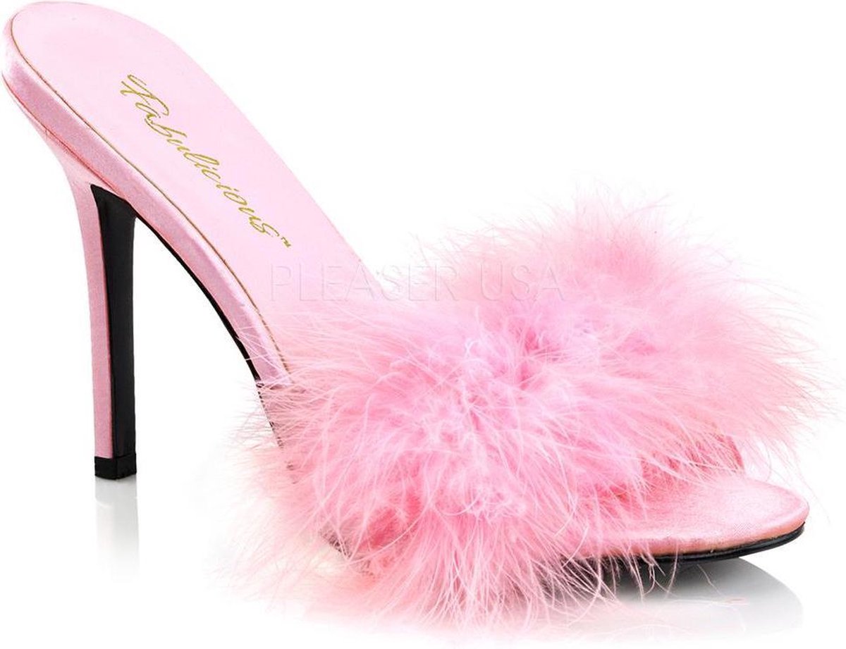 Fabulicious Muiltjes met hak -44 Shoes- CLASSIQUE-01F US 13 Roze