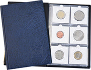 Hartberger ZK36 muntenalbum - zakformaat - 19 x 13 cm - muntalbum voor 36 munten in munthouders pocketalbum pocket mini klein Euromunten