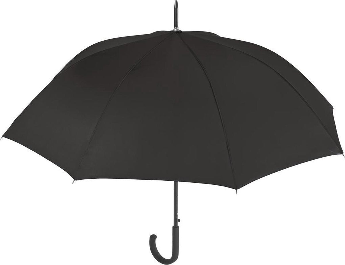 Perletti Paraplu Golf Heren 114 Cm Automatisch Rubber Zwart