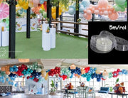 ● BALLONSTRIP ● "Multiplaza" 5 meter - versiering-feest-verjaardag