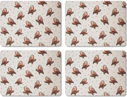 Placemats (Per 4 stuks) - Red robin