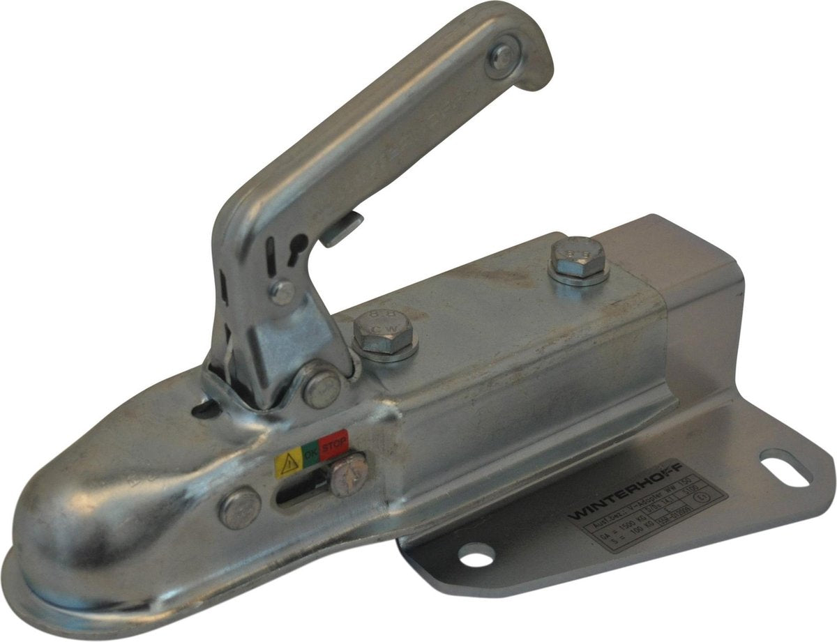 Winterhoff WW150VF  - koker 60 mm - 1500 kg - ongeremd - V-dissel