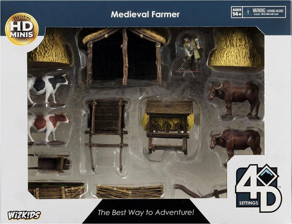 4D Settings: Medieval Farmer