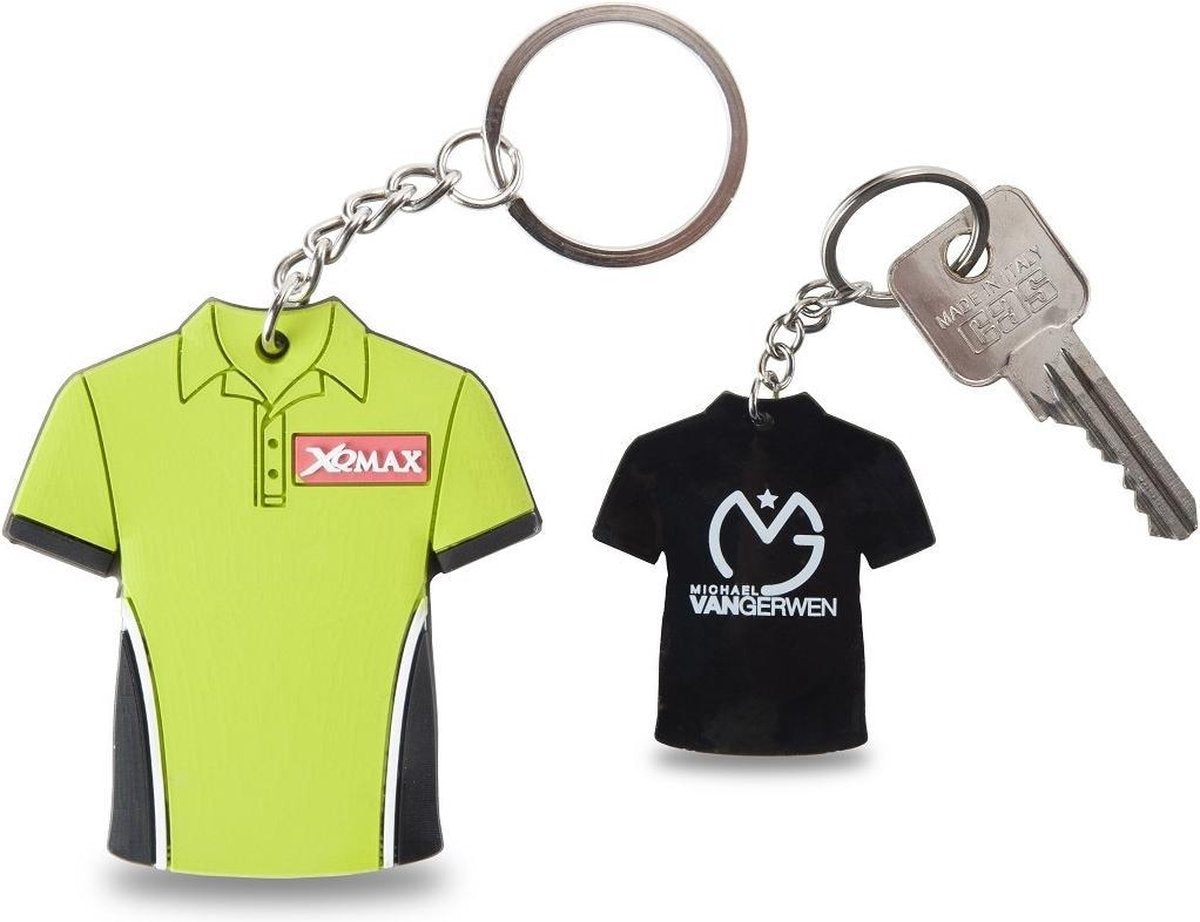 Xq Max Michael Van Gerwen Sleutelhanger Groen/zwart