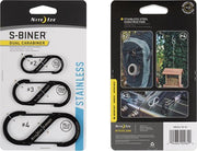 NITE IZE S-Biner - 3 pack Black