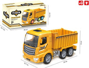 Vrachtwagen speelgoed met laadbak-kiepbak - Dump Truck - met licht en geluid 25CM (inclusief batterijen)
