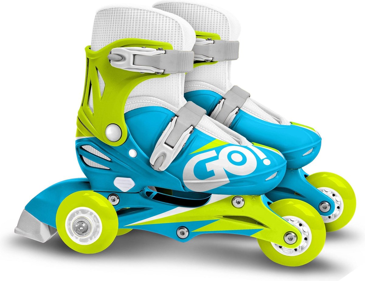 Skids Control Verstelbare Inlineskates Jongens Blauw Maat 27-30