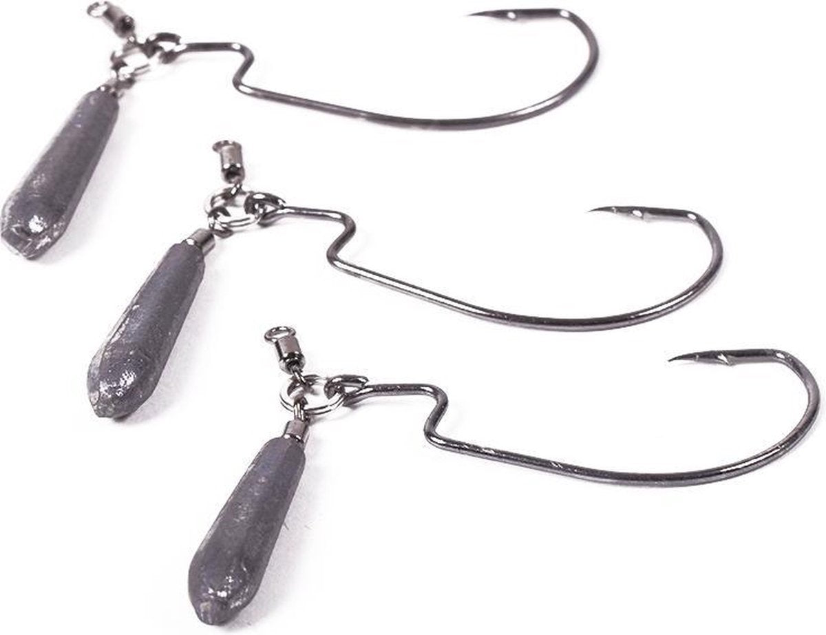 DLT Bottom Bouncer Jig - Haakmaat 1/0 - 5g - Zilver