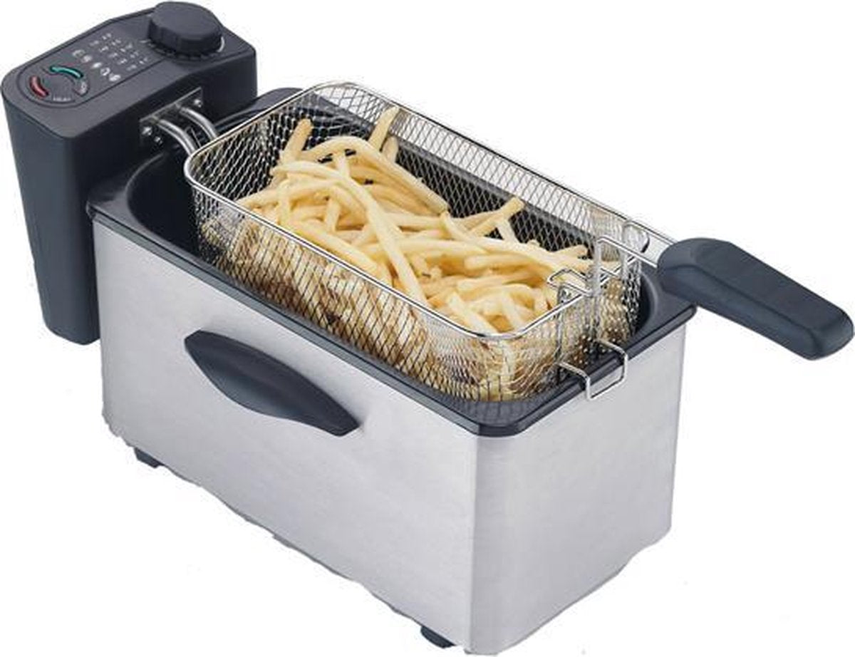 Frituurmachine COMELEC FR-3070/3071 3 L 2000W Roestvrij staal