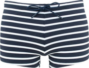 HOM matias zwemboxer stripes blauw & wit - L