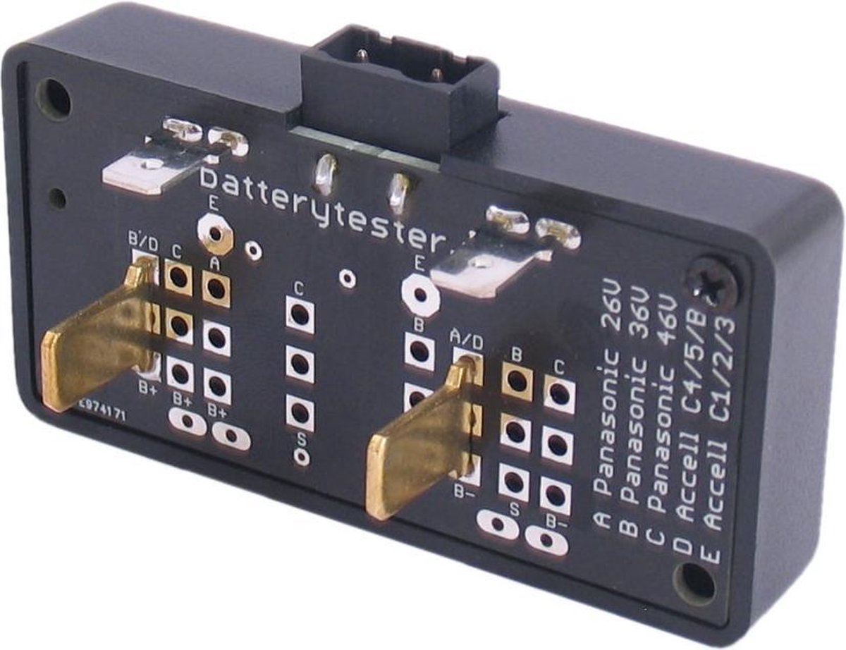 Kabeldeel Batterytester voor Accell E-Motion C4