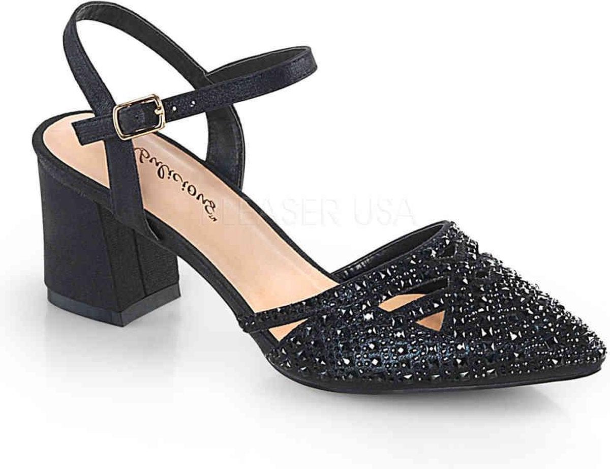 Fabulicious Hoge hakken -39 Shoes- FAYE-06 Zwart
