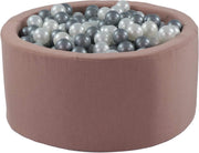 Ronde Ballenbad 90x40 Eco Roze - Ballenbad baby - Ballenbad Rond - Ballenbad Misioo - Ballenbak baby - Ballenbak - Luxe ballenbak voor kinderen - Luxe ballenbad voor kinderen - Ballenbad