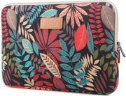 LISEN MacBook 13 inch sleeve kleurrijke bladeren Sleeve - zwart