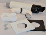 Nefit TopLine muurdoorvoerstuk kunststof 80/125