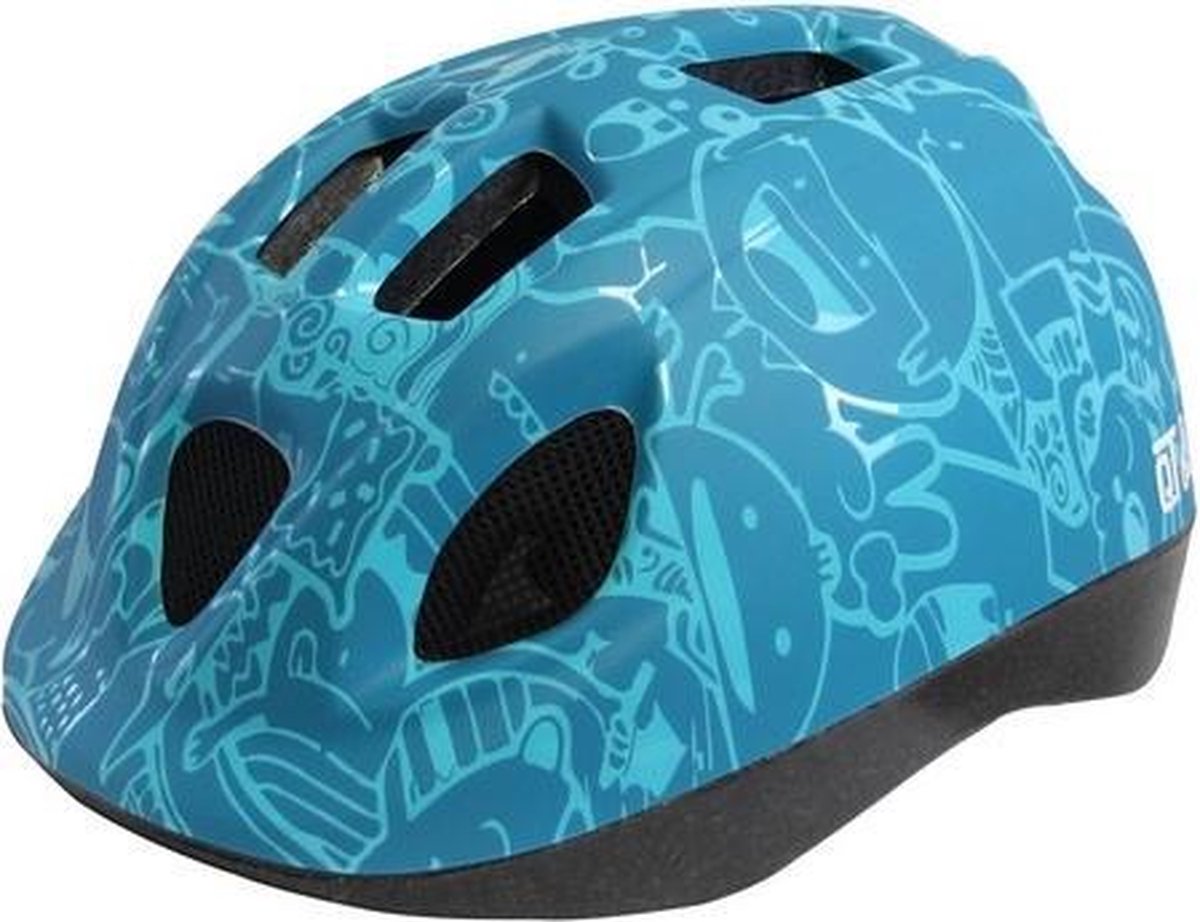 Cycle Tech Fietshelm Happy Junior Blauw Maat 46/53