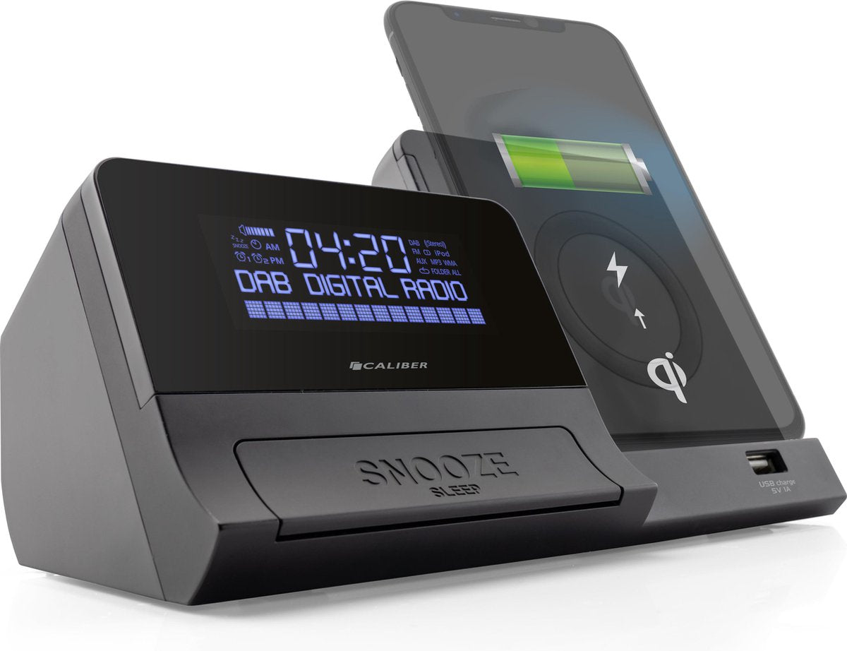 Caliber HCG012QIDAB-BT - Wekkeradio met DAB+ 