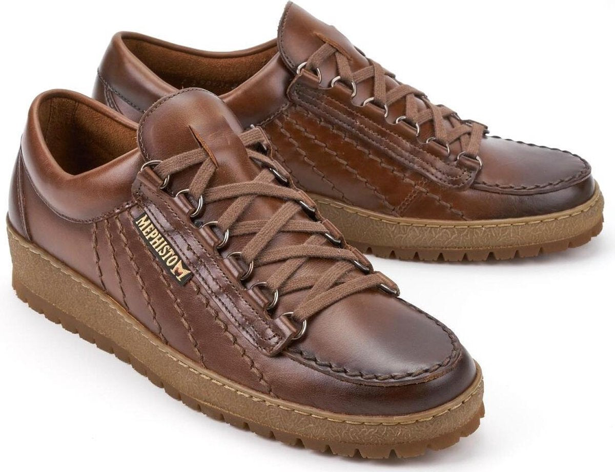 Bruine Mephisto Veterschoenen Rainbow Heritage
