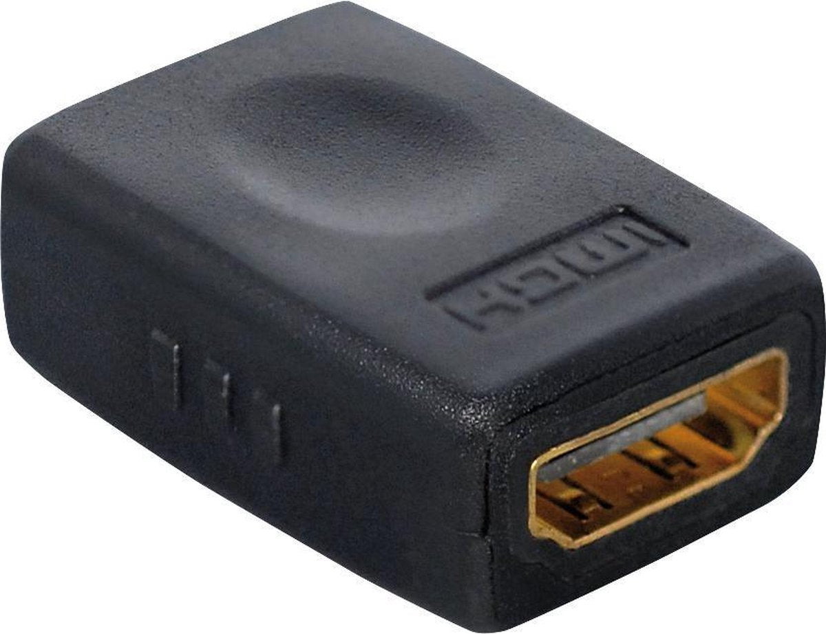 Transmedia Compact HDMI (v) - HDMI (v) koppelstuk - versie 1.4 (4K 30Hz)
