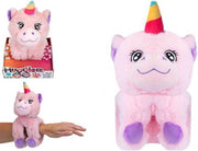 Pms Knuffelarmband Unicorn Meisjes 28 Cm Pluche Roze