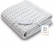Wellcare Soft Fleece - Elektrische Deken 150x80 cm - éénpersoons licht grijs
