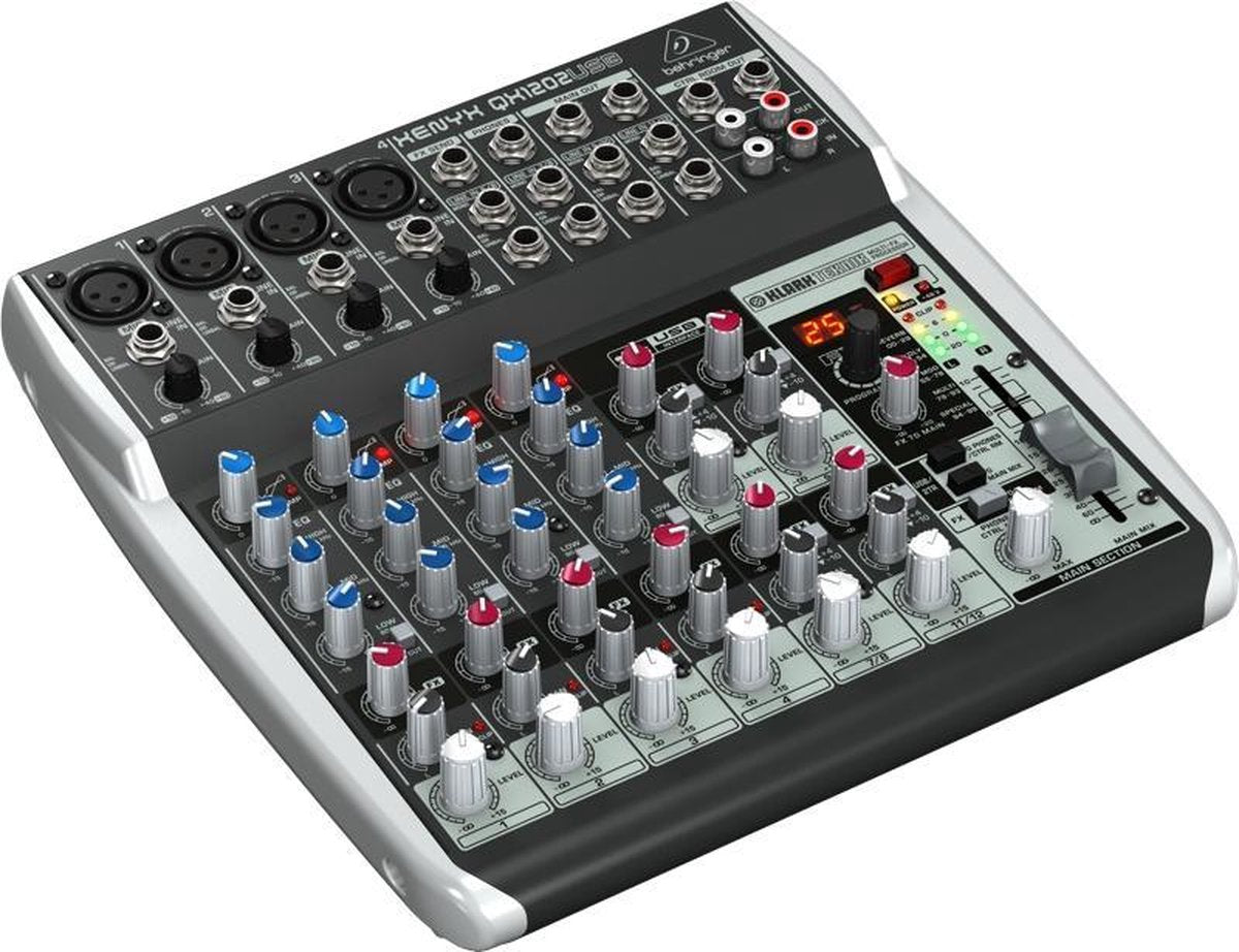 Behringer QX1202USB 12channels mengpaneel
