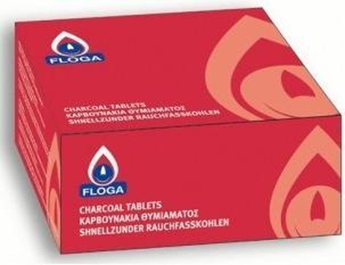 Floga Houtskool 40mm - voor kerkwierook of korrelwierook
