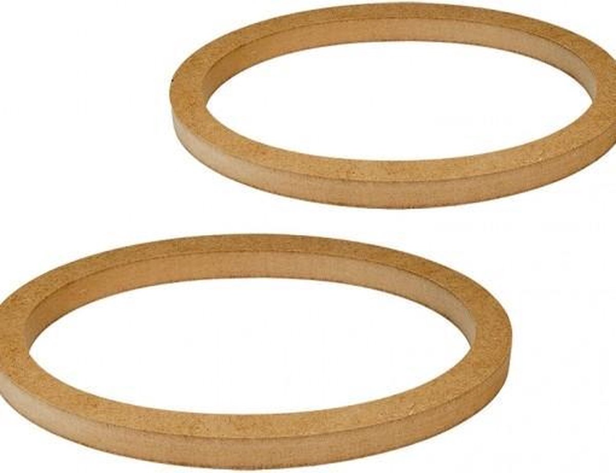 MDF Speakerringen ovaal 6x9