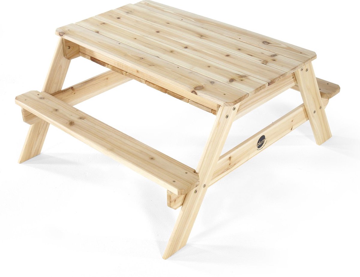 Plum houten zand & picknicktafel
