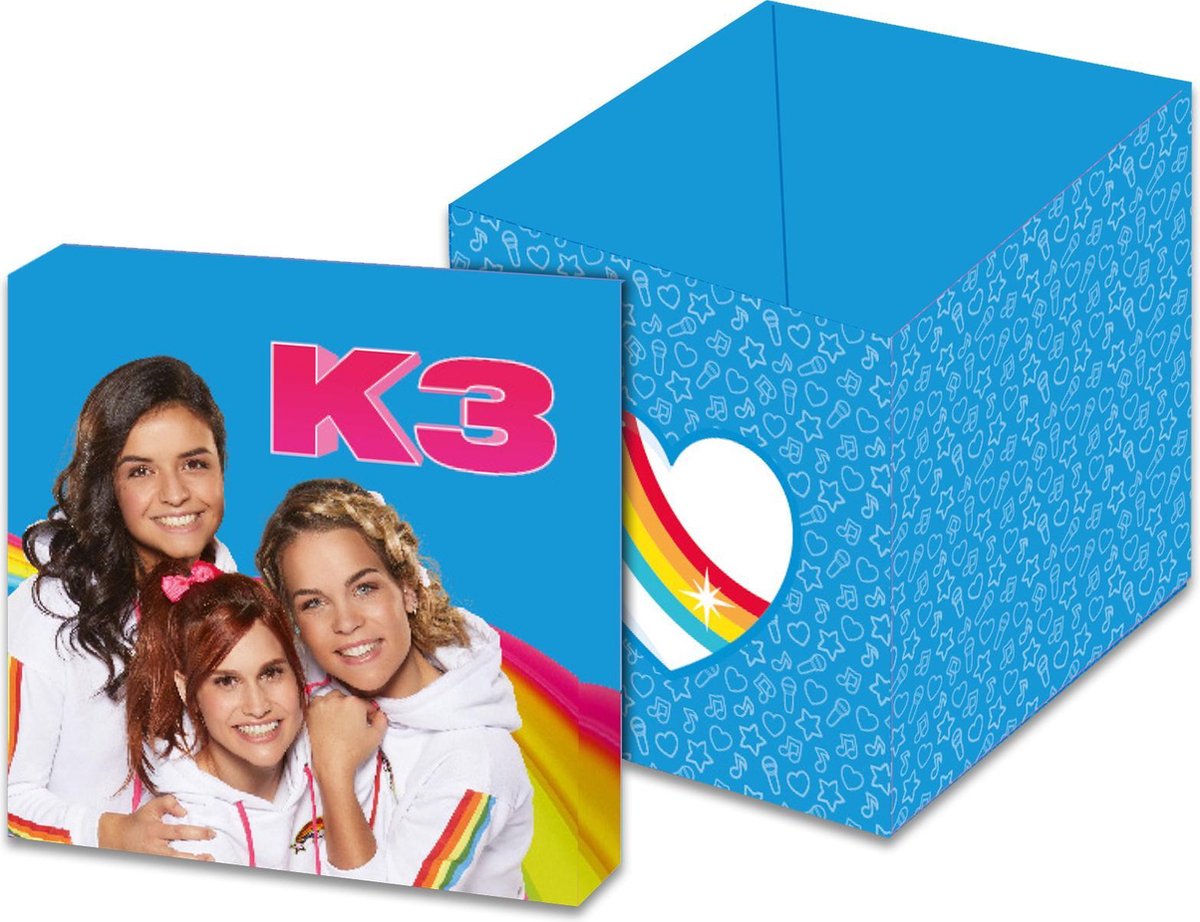 Studio 100 K3 Opbergdoos box stool kinderen kinderkamer stoel doos