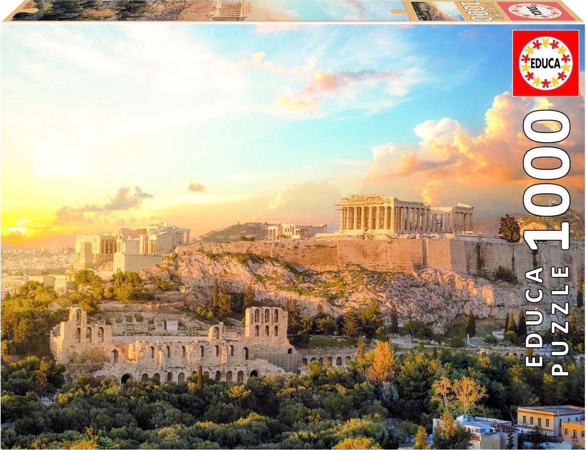 Educa - Puzzle 1000 - Acropolis Atenas (018489)