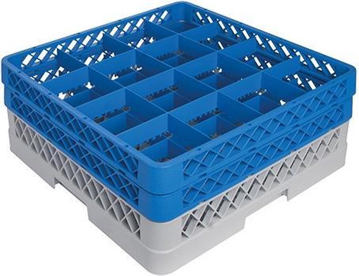 CaterRacks voetglazenkorf CR-16 m/opzet (2x CR-16)