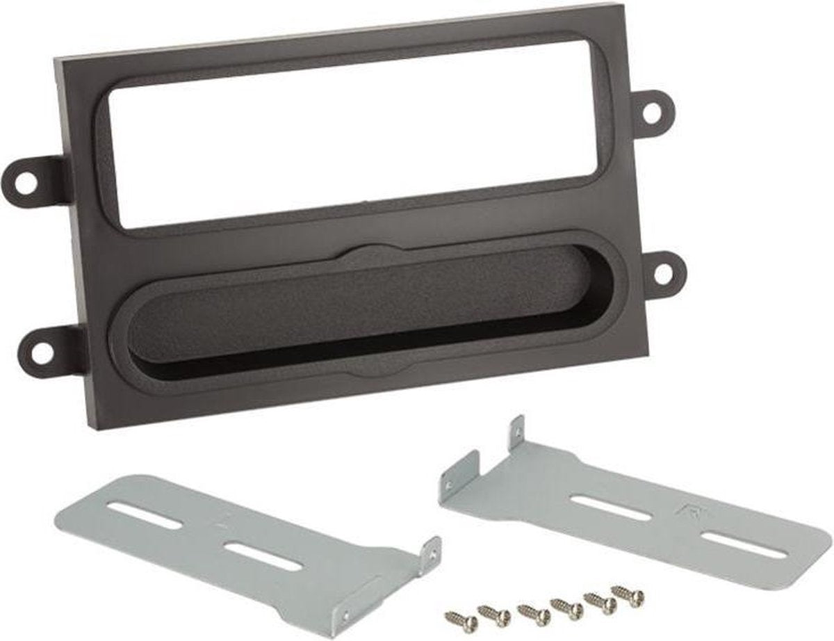 1-DIN Paneel Renault Twingo 2014-> Kleur: Zwart