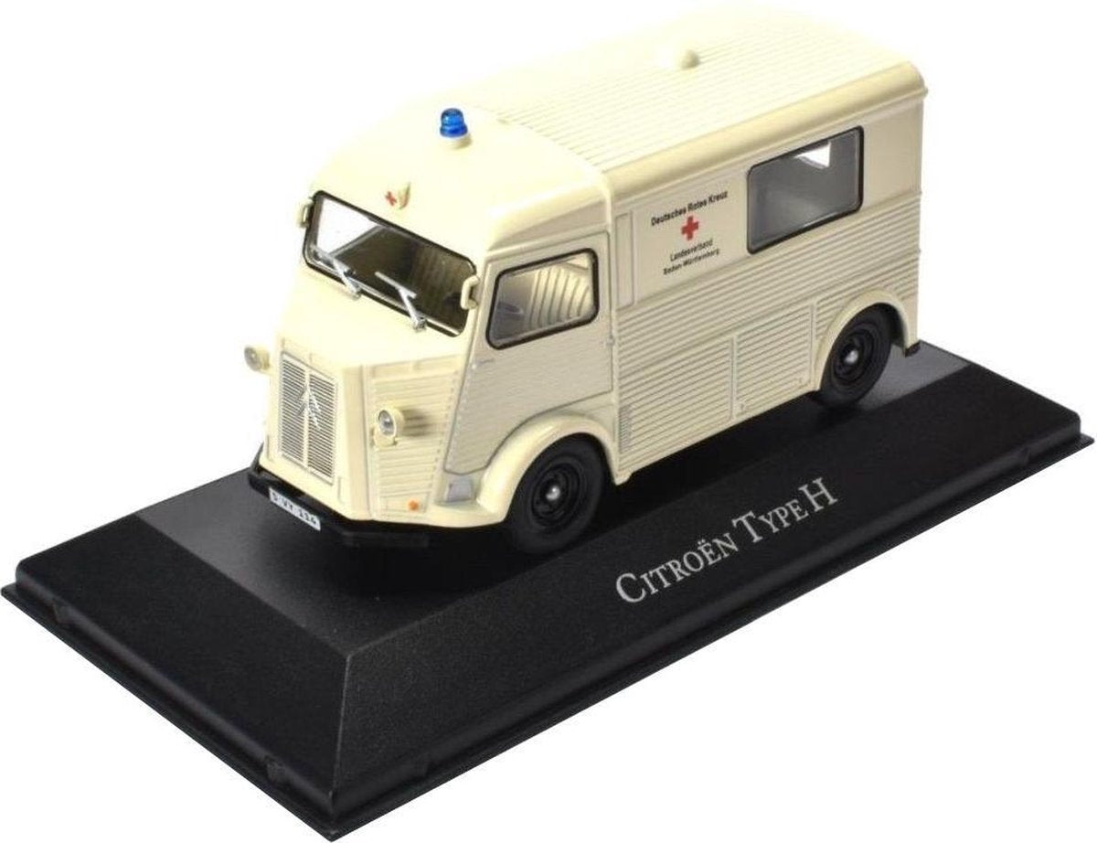 ATLAS Citroen TYPE H AMBULANCE 1965 schaalmodel 1:43