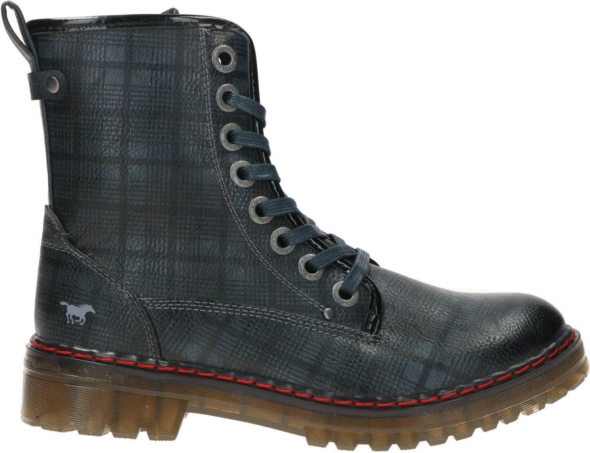 Mustang Veterboot  Blauw