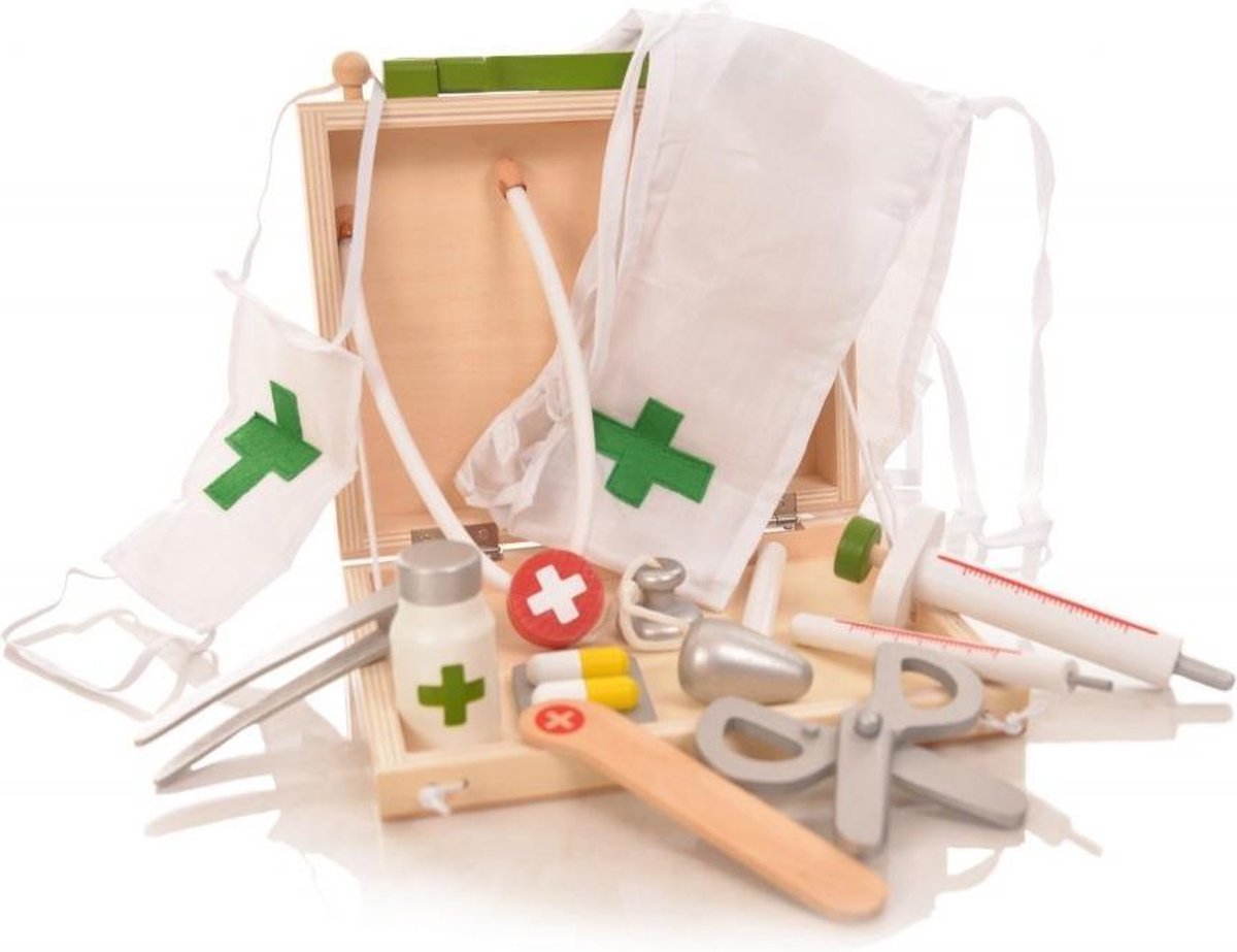 Houten Doctor Set