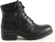 Dames Veterschoenen Wolky 0262520-000 Center Velvet Zwart - Maat 38