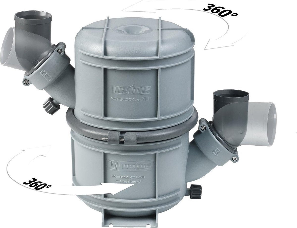 Waterlock geluiddemper Vetus 50 mm