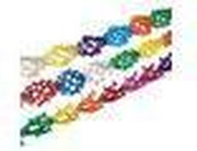 Slingers assorti regenboog 4m/pk3