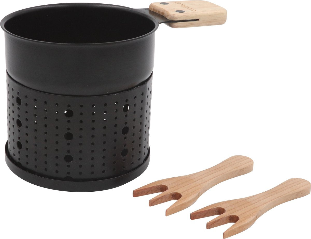 Cookut Lumi Raclette Chocolade Fondue - Waxinelichtje - 2 Fonduevorkjes