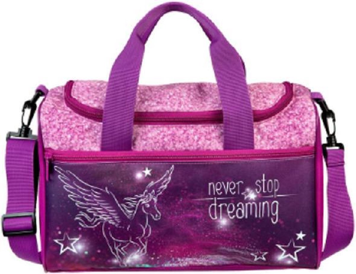 Pegasus Eenhoorn Sporttas - Paars Roze