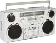 GPO Brooklyn Ghettoblaster Bluetooth Boombox Zilver