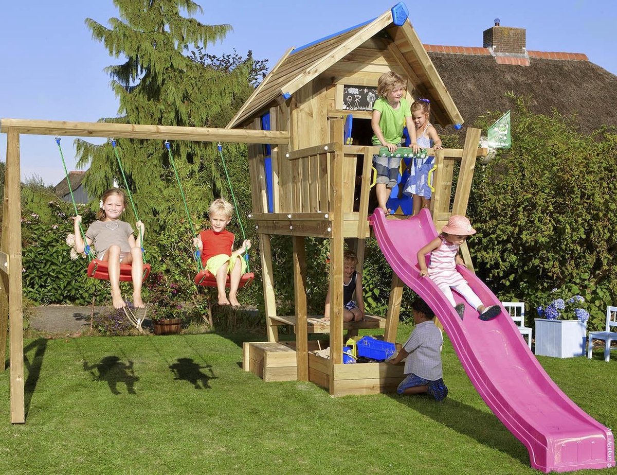 Speeltoestel voor Kinderen • Crazy Playhouse 2-Swing Module 220