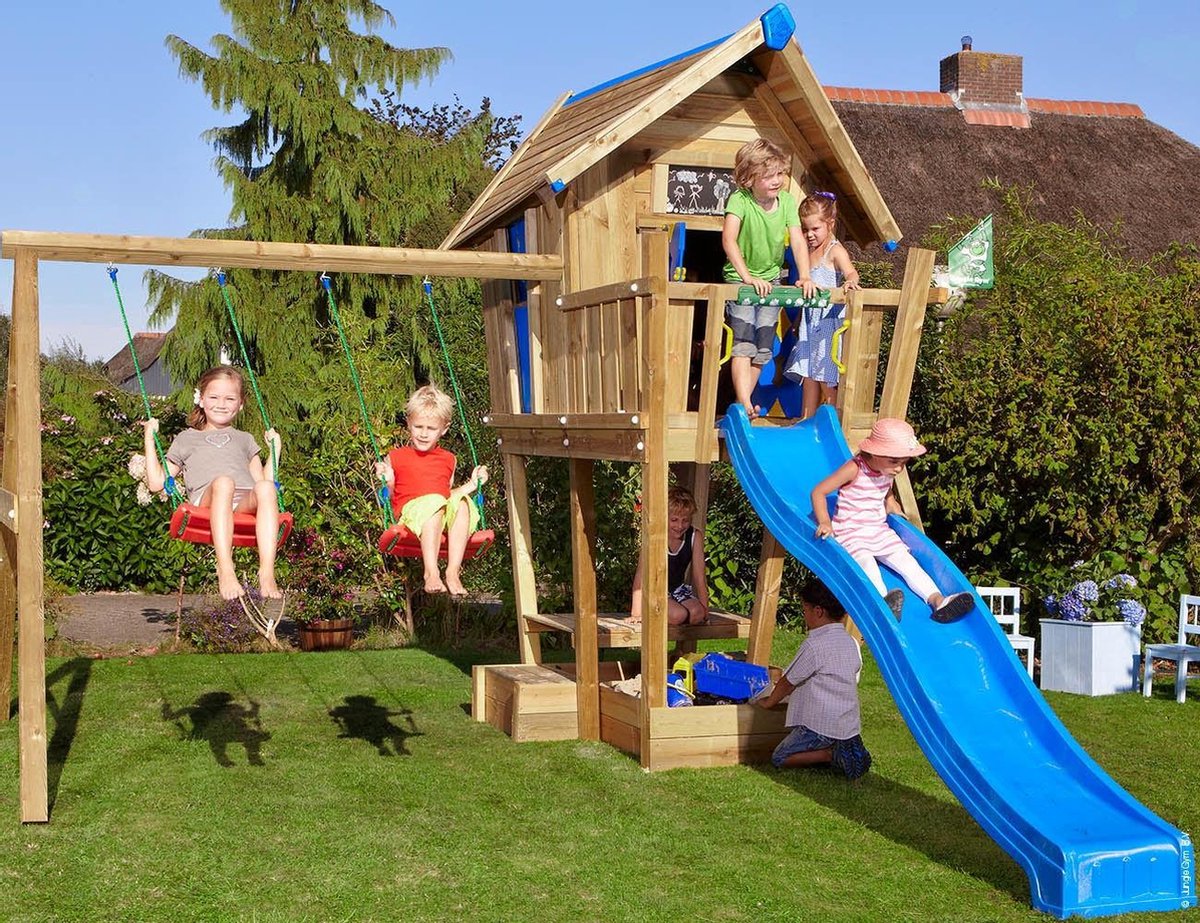 Speeltoestel voor Kinderen • Crazy Playhouse 2-Swing Module 220