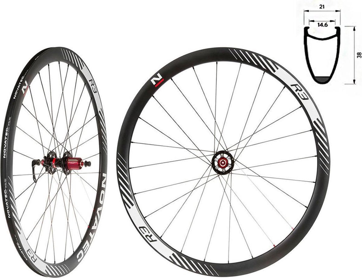 Novatec R3 Disc 11s zwart