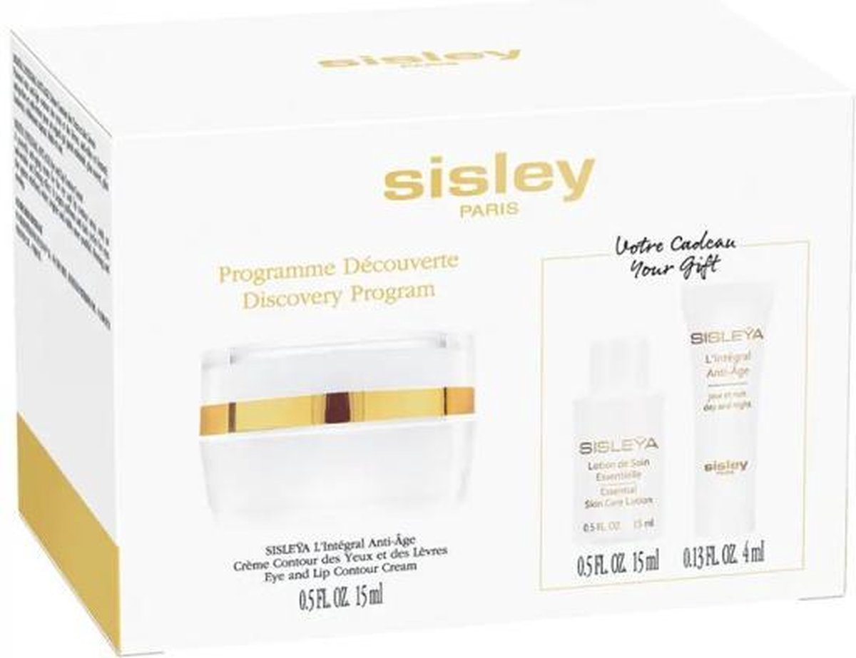 Sisley Sisleya L'integral Anti-age Yeux Et Levres Lote 3 Pcs