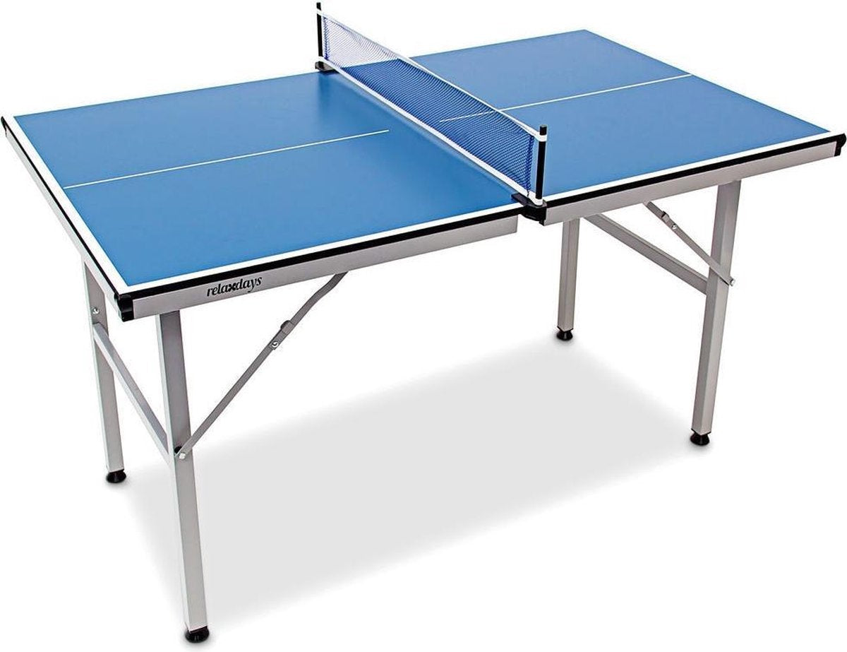 relaxdays Tafeltennistafel - Tafeltennis tafel opklapbaar - Aangepast formaat 125x75x75 cm