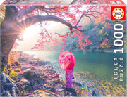 Educa - Puzzle 1000 - Sunrise in katsuma River (018455)