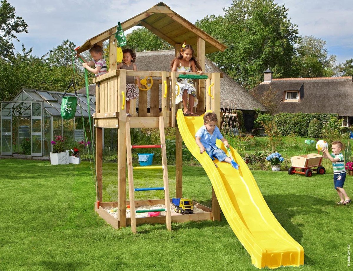 Houten Speeltoestel • Jungle Chalet